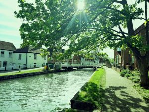 Newbury lock green